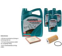 Febi Controllo Set 8L Addinol Giga Luce Mv 0530 Ll per Opel Vivaro Van