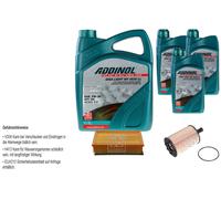 FEBI Controllo set 8L ADDINOL GIGA LUCE MV 0530 LL per VW (IV) trasporti