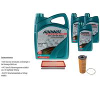 Febi Controllo Set 8L Addinol Giga Luce Mv 0530 Ll per VW Touareg 7P5 3.0