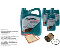 FEBI Controllo Set 8L ADDINOL SUPER LIGHT 0540 Per BMW 3er Coupe E92 335i