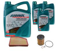 FEBI Controllo Set 8L ADDINOL SUPER LIGHT 0540 Per BMW 6er Cabriolet E64