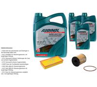 Febi Controllo Set 8L Addinol Super Light 0540 per Citroën C8 EA_ Eb