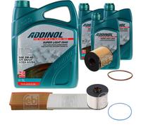 FEBI Controllo Set 8L ADDINOL SUPER LIGHT 0540 Per Peugeot 807 E 2.0 HDi