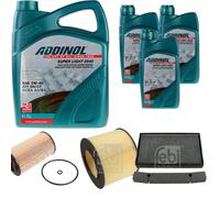 FEBI Controllo Set 8L ADDINOL SUPER LIGHT 0540 Per Saab 9-5 Kombi YS3E 2.2