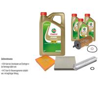 Febi Controllo Set 8L castrol edge Titanio FST 5W-30 Ll per BMW 1er