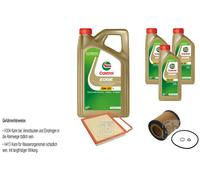 Febi Controllo Set 8L castrol edge Titanio FST 5W-30 Ll per BMW 3er Coupe