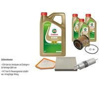 Febi Controllo Set 8L castrol edge Titanio FST 5W-30 Ll per Bwm 3