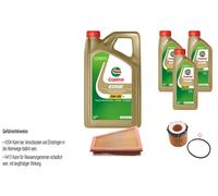 Febi Controllo Set 8L castrol edge Titanio FST 5W-30 Ll per Bwm X1