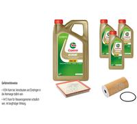 Febi Controllo Set 8L castrol edge Titanio FST 5W-30 Ll per . Opel