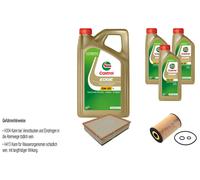 Febi Controllo Set 8L castrol edge Titanio FST 5W-30 Ll per VW Di Amarok 2H