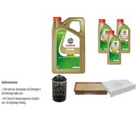 Febi Controllo Set 8L castrol edge Titanio FST 5W-30 Ll per VW Golf Di VI