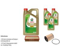 Febi Controllo Set 8L castrol edge Titanio FST 5W-30 Ll per VW Multivan VW