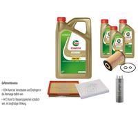 FEBI Controllo set 8L Castrol EDGE Titanio FST 5W-30 LL per VW Transporter