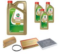 FEBI Controllo Set 8L Castrol EDGE Titanium FST 5W-30 LL Per Audi A3
