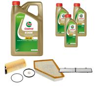 FEBI Controllo Set 8L Castrol EDGE Titanium FST 5W-30 LL Per BMW 3er Touring