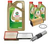 FEBI Controllo Set 8L Castrol EDGE Titanium FST 5W-30 LL Per BMW 5er E34