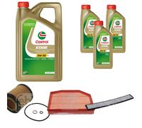 FEBI Controllo Set 8L Castrol EDGE Titanium FST 5W-30 LL Per BMW X3 E83 2.5