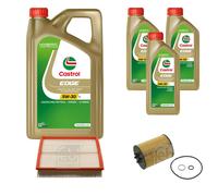 FEBI Controllo Set 8L Castrol EDGE Titanium FST 5W-30 LL Per BMW X5 E53 4.4i