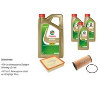 FEBI Controllo Set 8L Castrol EDGE Titanium FST 5W-30 LL Per Opel Movano