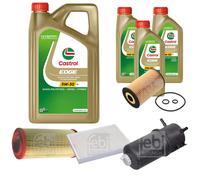 FEBI Controllo Set 8L Castrol EDGE Titanium FST 5W-30 LL Per VW Amarok 2H