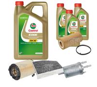 FEBI Controllo Set 8L Castrol EDGE Titanium FST 5W-30 LL Per VW EOS 1F7 1F8