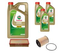 FEBI Controllo Set 8L Castrol EDGE Titanium FST 5W-30 LL Per VW Multivan V