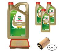 FEBI Controllo Set 8L Castrol EDGE Titanium FST 5W-30 LL Per VW Transporter