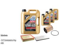 FEBI Controllo set 8L LIQUI MOLY 10W-40 Bassa visciosità per Mercedes V-Klasse