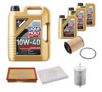 FEBI Controllo Set 8L LIQUI MOLY 10W-40 Leichtlauf Per VW Transporter V