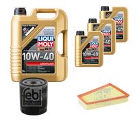 Febi Controllo Set 8L Liqui Moly 10W-40 Scorrevolezza per Citroën Berlingo