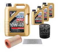 Febi Controllo Set 8L Liqui Moly 10W-40 Scorrevolezza per Citroën Jumper