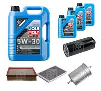 FEBI Controllo set 8L LIQUI MOLY 5W-30 Alta Tecnologia Di Lunga Data per Audi A6