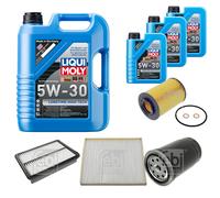 Febi Controllo Set 8L Liqui Moly 5W-30 da Molto Tempo Alto di Tech per Hyundai