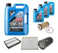 Febi Controllo Set 8L Liqui Moly 5W-30 da Molto Tempo Alto Tech. per Hyundai