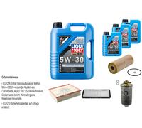 Febi Controllo Set 8L Liqui Moly 5W-30 da Molto Tempo Alto Tech per VW Lt 28-46