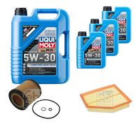 Febi Controllo Set 8L Liqui Moly 5W-30 da Molto Tempo High-Tech per BMW 7er G11