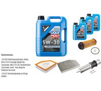 Febi Controllo Set 8L Liqui Moly 5W-30 da Molto Tempo High-Tech per BMW X3 G01