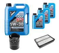 Febi Controllo Set 8L Liqui Moly 5W-30 da Molto Tempo High-Tech per Hyunday