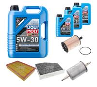 FEBI Controllo Set 8L LIQUI MOLY 5W-30 Longtime High Tech Per Audi A3