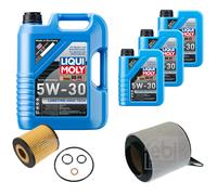 FEBI Controllo Set 8L LIQUI MOLY 5W-30 Longtime High Tech Per BMW 1Er E81