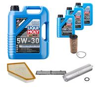 FEBI Controllo Set 8L LIQUI MOLY 5W-30 Longtime High Tech Per BMW 1Er E81