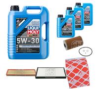 FEBI Controllo Set 8L LIQUI MOLY 5W-30 Longtime High Tech Per BMW 5er E34