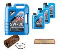 FEBI Controllo Set 8L LIQUI MOLY 5W-30 Longtime High Tech Per BMW 5er E39
