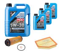 FEBI Controllo Set 8L LIQUI MOLY 5W-30 Longtime High Tech Per BMW 7 Serie G11