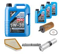 FEBI Controllo Set 8L LIQUI MOLY 5W-30 Longtime High Tech Per BMW X1 E84