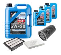 FEBI Controllo Set 8L LIQUI MOLY 5W-30 Longtime High Tech Per Hyundai Santa