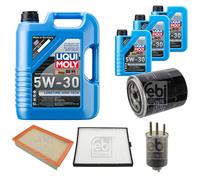 FEBI Controllo Set 8L LIQUI MOLY 5W-30 Longtime High Tech Per KIA Carnival