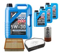 FEBI Controllo Set 8L LIQUI MOLY 5W-30 Longtime High Tech Per Mercedes C