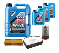 FEBI Controllo Set 8L LIQUI MOLY 5W-30 Longtime High Tech Per Mercedes E