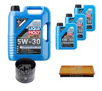 FEBI Controllo Set 8L LIQUI MOLY 5W-30 Longtime High Tech Per Nissan X-Trail